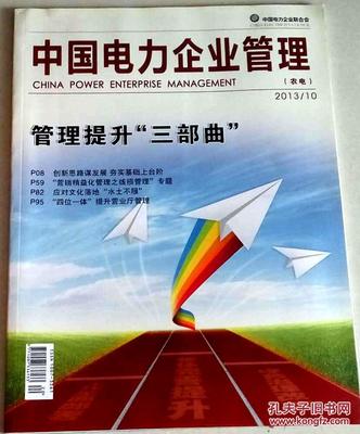 2013年农电企业管理 挑战、实践与发展趋势